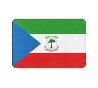 BOAIHH Tappetino antiscivolo con bandiera della Guinea Equatoriale, elegante decorazione per la casa, adatto per cucina, bagno e lavanderia