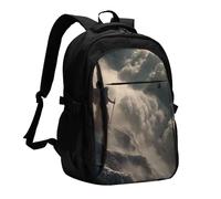 BOAIHH Zaino con angelo con spada, grande capacità, scomparto indipendente per computer, sollievo dalla pressione, design per pendolarismo