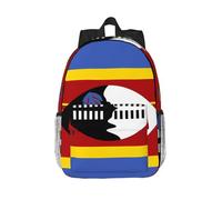 BOAIHH Zaino leggero da 38,1 cm con bandiera dello Swaziland, design elegante e versatile per pendolarismo, escursioni e viaggi