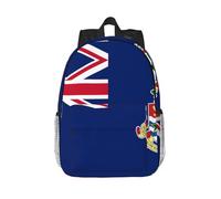 BOAIHH Zaino leggero da 38 cm con bandiera delle Isole Cayman, design elegante e versatile per pendolarismo, escursionismo e viaggi