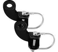 Boao 2 set di adattatori per gancio di traino per bicicletta, connettore di ricambio angolato, compatibile con gancio di traino Burley