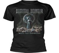 BOAONI Dimmu Borgir Death Cult T Shirt Damen Kurzarm Black XL