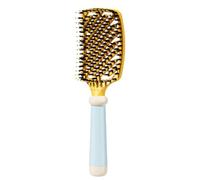Boar Bristle Brush - Anti Static Smoothing Hairbrush, Bristle Hair Brush | For Backcombing Curl Dressing Combing Travel Salon Hairdressing Home Dorm Women Professional Styling Natural Scalp Care