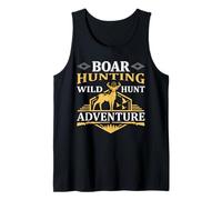 Boar Hunting Wild Hunt Adventure Hunter Life Nature Lover Canotta