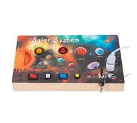 Board del Solare, tavola sensoriale per Bambini, Bambini Che imparano la tavola sensoriale Colorata, Baby Educational Fidget, Strumento di coordinamento per Gli Occhi per casa, Viaggi, Scuola