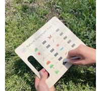 Board Di Caccia Alla Natura In Legno - 110 G 30 Cm Game Di Scavenger All'aperto, Ricerca Educativa Seek Toy, Wooden Nature Scavenger For Adventure | Gioco Di Campeggio Per Attività Per Bambini In