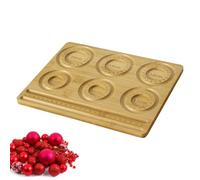 Board Di Perle Di Legno - 26.3x20x1 Cm Vagotto Per Perline Di Legno | Schede Di Design Di Gioielli A Colori In Legno Con Dimensioni E Graduazioni | Bracciale Design Vassoio Per Perline Per La Preparaz