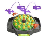 Board Games For Kids | Family Interactive Dinosaur Magnetic Rotating Toy 2 | Interactive Magnetic Board Game for Home School Classroom Living Room Apartment Dormitory Party Gathering