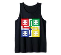 Board Games Play Ludo On Your Shirts Illustration Graphic Canotta