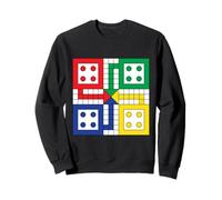 Board Games Play Ludo On Your Shirts Illustration Graphic Felpa