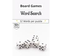 Board Games Word Search: Roll the Dice: 50+ Board Game-Themed Word Searches | Compact 6x9 Size