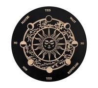 Board - Metaphysical Boards with Letters | Dowsing Board | Board with Planchette Ouija Board with Pointer For Spiritual Practice Board with Alphabet For Home Use