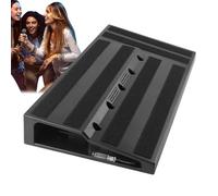 Board per pedale per chitarra, grafico a pedali con effetto | Pedalboard di alimentazione Boches con effetti grandi - per bassi a pedale leggeri portatili per musicista bassista chitarrista