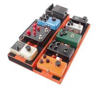 Board per pedali per effetti chitarra, pedalboard per basso - Pedalboard mono non scivolato | Forniture per chitarra portatile, attacco effetto basso leggero per spettacolo, feste