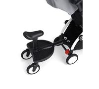 Stokke Pedana YOYO Board per bambini 24–48 mesi, fino a 20 kg – facile da installare – Nero