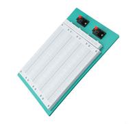 Board SYB-500 4 in 1 Kit elettronico per Arduino & Raspberry Pi - Scheda di sperimentazione senza saldatura con connettore di alimentazione, verde/bianco, 238 x 198 mm