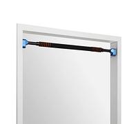 BoarderKING Asta Telescopica per Trazioni - per Telai Porte, con Sistema Anticaduta e Supporto in Alluminio, senza Viti, Imbottitura per le Mani, 78-110 cm, fino a 120 kg, Blu