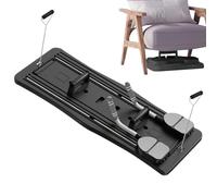Boards Pilates Multifunzionale Pieghevole Tavola Di Casa Pilates 97x41x2,85cm Portatili Con Supporto Per Gomito E Fasce Allenamento Nucleare Per Donne Per La Casa E La Palestra