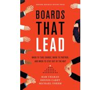 Ram Charan Dennis Carey Michael Useem Boards That Lead (Copertina rigida)