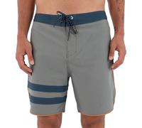 Hurley Phantom Eco Block Party Solid 18´´ Swimming Shorts Grigio 30 Uomo