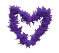 Boas - Feathers For Dress | Boas For | 2 Meters/6.6 Ft Feathers For Girls Dress Up, 7 Colors Dress Boas For, Wedding, Halloween Costume - Fancy Dress Boas, Dancing Decoration, malva, Se