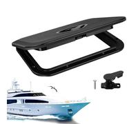 Boat Access Hatch,Coprioblo Nautico con Cerniera e Guarnizione Antiscivolo - Cerniera Antiscivolo Resistente alle Intemperie per Applicazioni Marine su Tetti e Pavimenti