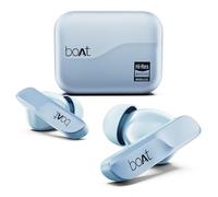 boAt Airdopes 800 HiDef, Hi-Res Audio LDAC, 4Mic ENx, supporto app, ricarica ASAP, IPX5, bassa latenza, doppio accoppiamento, BTv5.3, Bluetooth TWS, auricolari wireless (blu azzurro)