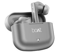 boAt Airdopes - Auricolari TWS da 91" con 45 ore di riproduzione, modalità Bestia con bassa latenza da 50 ms, doppio microfono con ENx, ricarica ASAP, tecnologia IWP, IPX4 e Bluetooth v5.3 (grigio