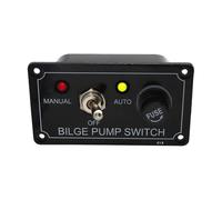 Boat Button Panel Manual - Sturdy Stylish Bilge Pump Control Fuse, Lightweight, Elegant, RV Rocker System Yacht, Marine Truck | System Yacht Marine Truck Versatile Ergonomic Compact