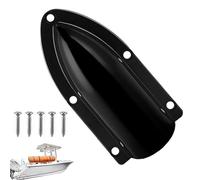 Boat Cable Clam - Marine Wire Cover | Wire Cable Cover Clamshell Vent For Boat | Marine Wires Cables Vent Covers | Protector Easy Installation For Sea Lighting Systems Engine Room Bilge Areas Cruise