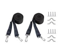 Boat Canopy Straps - 60 Inch Adjustable Canopy Straps | Nylon Zinc Alloy Strap - Heavy Duty Tie Down Set with C Buckles & Screws for Secure Hold in Harsh Weather, Ideal for Fixing Boat Awnings