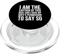 Boat Captain Funny - Io sono il capitano di questa barca PopSockets PopGrip per MagSafe