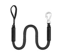 Boat Dock Lines & Rope - 4ft Bungee Cord, Adjustable Mooring Strap | Elastic Shock Absorbing Tie, Heavy Duty Marine Tether System, Ideal for Boats Skis or Floating Watercraft Setup