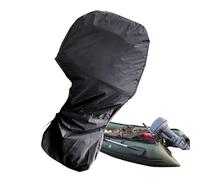 Boat Engine Cover | 210D Yacht Engine Cover | Fit Power 15-100 Waterproof Anti-fading Protector for Dust Rain Damage Sunlight Sea