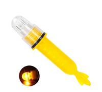 Boat Flares, Flares for Boating Kayak Navigation Lights Emergency Light Flashers Electronic Visual Distress Signal Decoy for Paddle Pontoons Kayaks Ocean Pontoons (Red) (Yellow)