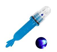 Boat Flares, Flares for Boating Kayak Navigation Lights Emergency Light Flashers Electronic Visual Distress Signal Decoy for Paddle Pontoons Kayaks Ocean Pontoons (Red) (B Deep Blue)
