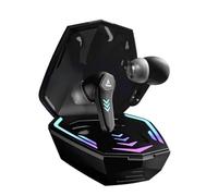 boAt Immortal 131 - Auricolari da gioco wireless con 40 ore di riproduzione, chiamate chiare con ENx™, bassa latenza, luci RGB (Black Sabre)