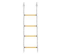 Boat Ladder - 4 Step Boat Rope Ladder, Climbing Aider, Reliable Aquatic