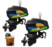 Boat Motor Coffee Stirrer, Boat Motor Coffee Mixer, Boat Engine Coffees Stirrer, Coffee-Boats Motor Mixer For Boating, Wind-Up Drink Small Drink Mixing Gadget (B2PCS)
