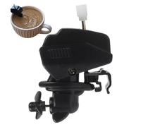 Boat Motor Coffee Stirrer, Propeller Drink Stirrer, Fun Mixing Gadget for Cafe Kitchen Bar Travel Beverage Station Cocktail Milk Tea Juice Blends, 2.56 x 1.77 x 1.18 Inches