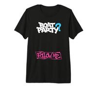 Boat Party? Follow Me Summer Boat Party Maglietta Premium