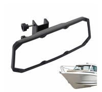 Boat Rear View Mirror, Waterproof Wide-Angle Convex, Marine Boat Mirror Wit