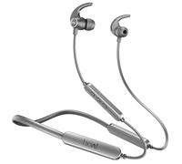 boAt Rockerz 255 Pro +, batteria 60 ore, ricarica rapida, IPX7, doppio accoppiamento, bassa latenza, auricolari magnetici, archetto da collo Bluetooth, wireless con microfono (grigio cosmico)