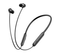 boAt Rockerz 255 Z Plus Bluetooth in-ear Neckband w/AI-ENx™ Tech, Audio spaziale, riproduzione 50 ore, Power Buds, Dual Pairing, Google Fast Pair, Hearables App (nero classico)