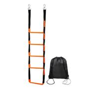 Boat Rope Ladder - 55.12 Inch 5 Step Stair | Dock Boarding Ladder | Foldable Marine Ladder with PP & Stainless Steel Build, 600lbs Capacity for Yacht, Kayak, Pontoon, Fishing, Swimming & Dockin