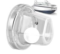 Boat Scupper Ball, Automatic Self-Bailing Marine Drain, Anti-Backflow Deck Outlet for Yacht Sailing, Fishing Boat Maintenance, Outdoor Water Sports, Adventures, Dockside Use, 7.628x6.1cm
