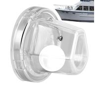 Boat Self Bail, Self Bailing Scupper, 3x2.4in Anti Clogging Deck Drain, Leak Prevention Accessory, Marine Replacement Part for Water Sports, Sailing, Boating Adventures, Boats Maintenance