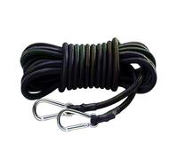 Boat Tow Rope, Swimming Pool Rope, Rubber, Polyester, Metal Durable Boating Equipment for Fishing, Yacht, Camping, Home, River, Picnic, Boarding, Sea Climbing, Ideal for Beach and Outdoor Use, 10ft
