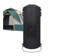 Boat Trash Can, Automotive Garbage Bin, Folding Organizer, impermeabile Drawstring Closure, 11-15 Gallon Capacity, Durabless Design, ideale per campeggio, strada viaggio, avventure all'aperto, 64 x 26