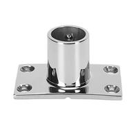 Boat Tube Base Rectangular Hand Rail Handrail Fitting Stainless Steel 1in for Ship